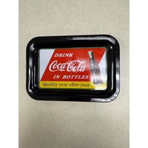 Coca Cola Drink In Bottles Tray 2003 Metal Vintage Retro Collectible